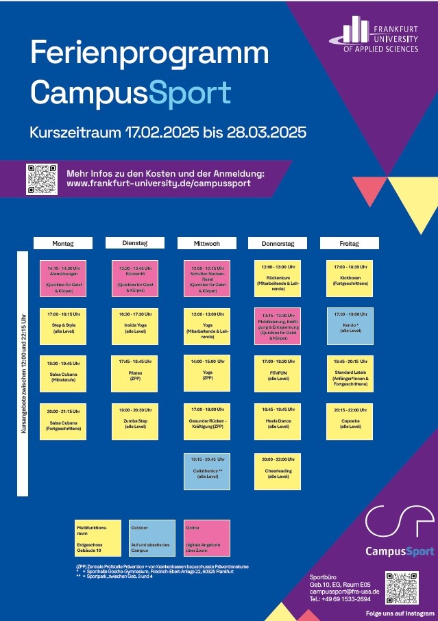 Ferienprogramm CampusSport